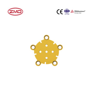 Cranial Interlink Plate I Snowflake Mesh Anodized