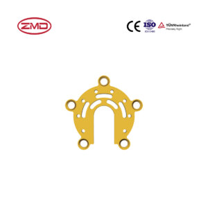 Drainage Cranial Interlink Plate VI Anodized