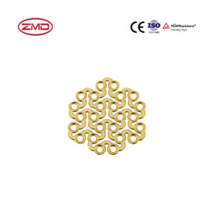 Minimally Invasive Titanium Mesh Anodized