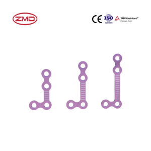 Orthognathic 90° L Plate 0.6mm