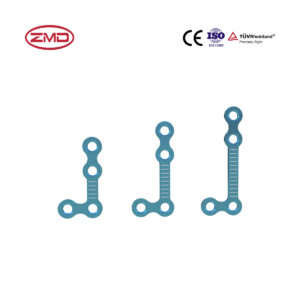 Orthognathic 90° L Plate 1.0mm