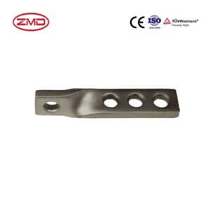 Twisted connection plate