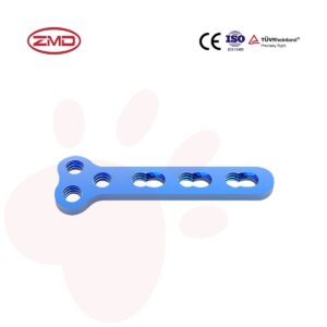 titanium alloy T-shaped locking bone plate