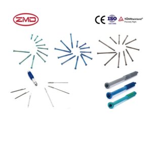 Hollow Semi-Threaded Titanium Screws for Cancellous Bone System
