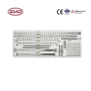 Stainless Steel Pin Cap Locking Compression System - Medium Size