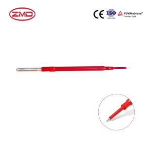 High frequency tungsten needle electrode head