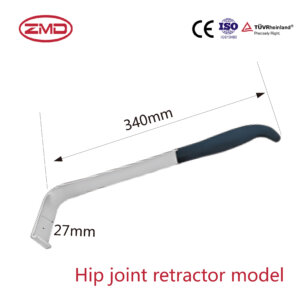 Hip joint retractor model
