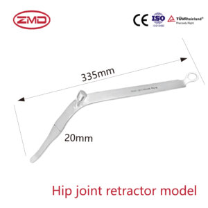 Hip joint retractor model
